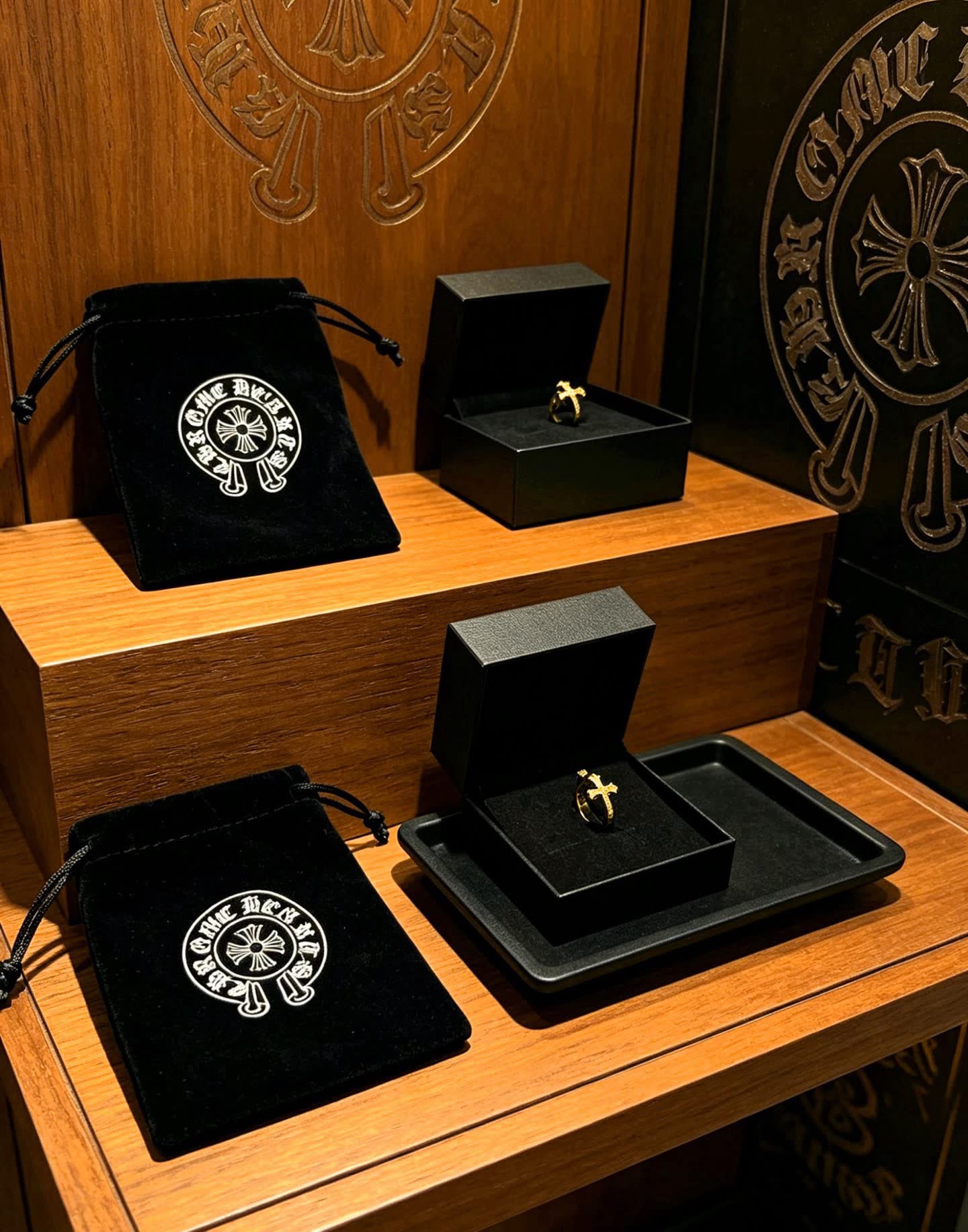 Chrome Hearts One Heako Cross Ring